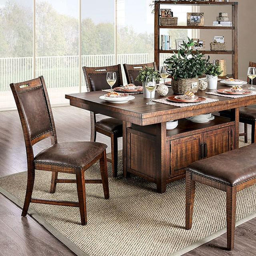 Wichita Light Walnut Dining Table - Carl's Furniture (Garden City, KS)