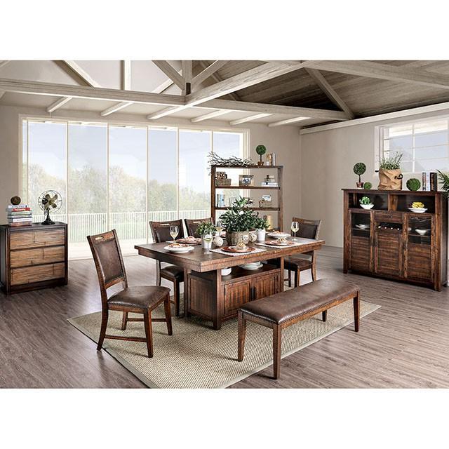 Wichita Light Walnut Dining Table - Carl's Furniture (Garden City, KS)