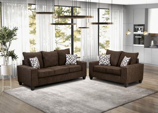 WEST ACTION Sofa, Chocolate - Carl's Furniture (Garden City, KS)