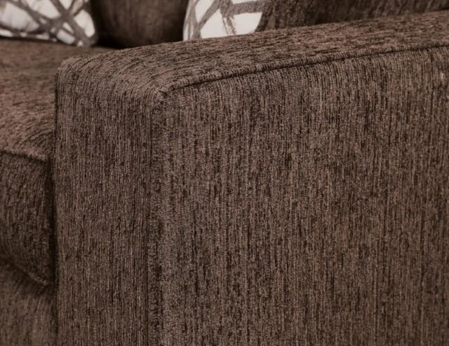 WEST ACTION Sofa, Chocolate - Carl's Furniture (Garden City, KS)