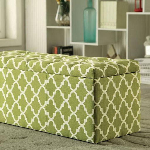 Zaira Storage Ottoman - Carl's Furniture (Garden City, KS)