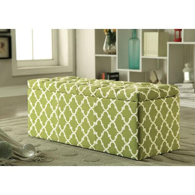 Zaira Storage Ottoman - Carl's Furniture (Garden City, KS)