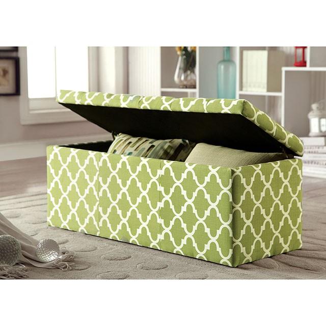 Zaira Storage Ottoman - Carl's Furniture (Garden City, KS)