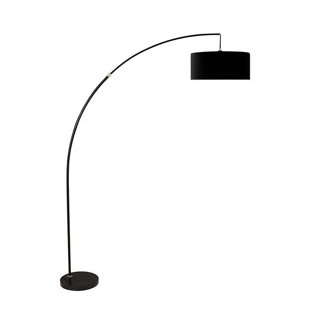 Jess Black Arch Lamp - Carl's Furniture (Garden City, KS)