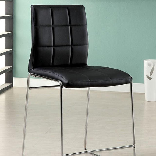 Kona II Black Counter Ht. Chair - Carl's Furniture (Garden City, KS)