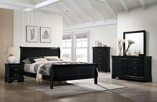 Louis Philippe Mirror - Carl's Furniture (Garden City, KS)