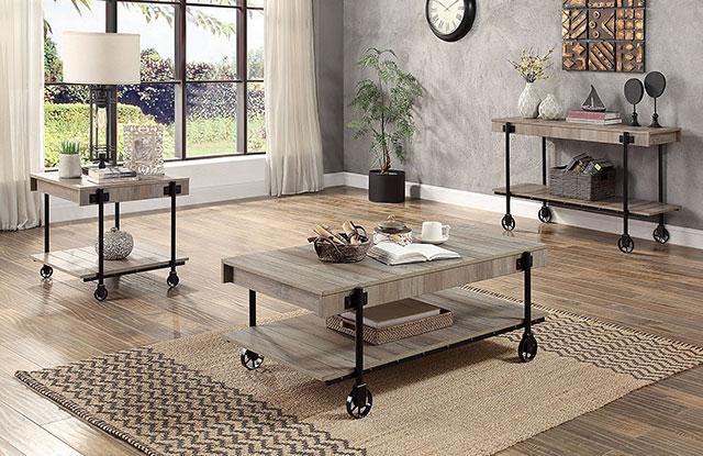 LOBB End Table, Natural Tone - Carl's Furniture (Garden City, KS)