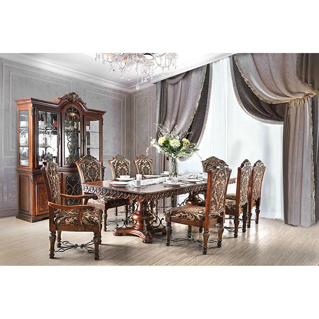 Lucie Brown Cherry Dining Table - Carl's Furniture (Garden City, KS)