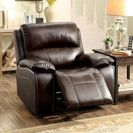 Ruth Brown Recliner - Carl's Furniture (Garden City, KS)
