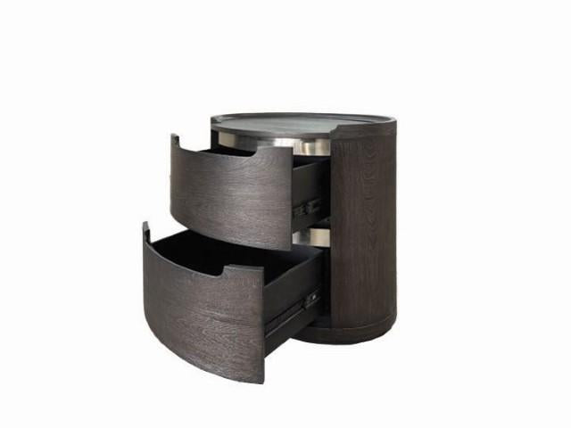 Osterley Nightstand Black - Carl's Furniture (Garden City, KS)