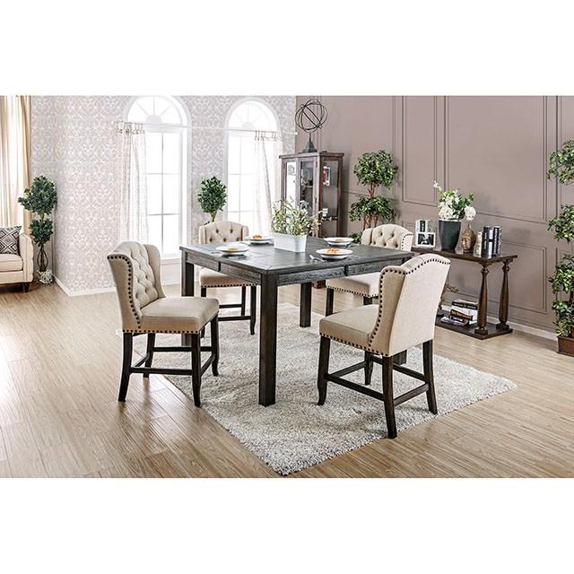 SANIA Counter Ht. Wingback Chair (2/CTN) - Carl's Furniture (Garden City, KS)
