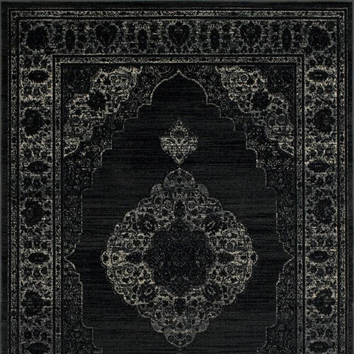 Kozlu Dark Gray 5' X 7' Area Rug - Carl's Furniture (Garden City, KS)
