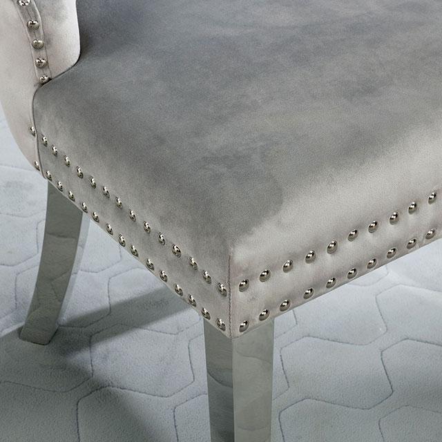 JEWETT Chair, Gray (2/CTN) - Carl's Furniture (Garden City, KS)