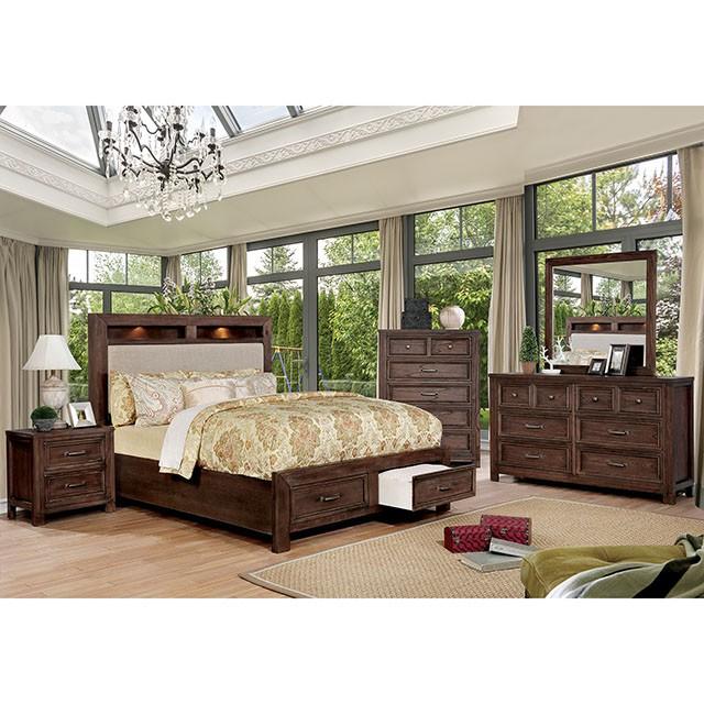 Tywyn Dark Oak Mirror - Carl's Furniture (Garden City, KS)