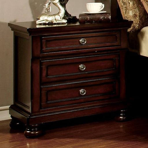 NORTHVILLE Dark Cherry Night Stand - Carl's Furniture (Garden City, KS)