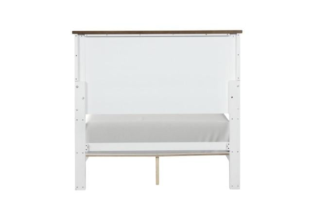 Bed Pinetop Blue & White - Carl's Furniture (Garden City, KS)