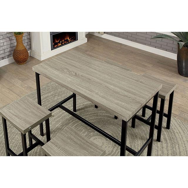 Vilvoorde 5 Pc. Counter Ht. Table Set - Carl's Furniture (Garden City, KS)