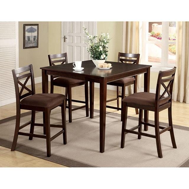 Weston 5 & 7 Piece Counter Ht. Table Set - Carl's Furniture (Garden City, KS)