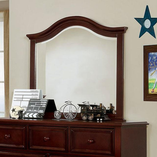 OLIVIA Mirror, Dark Walnut - Carl's Furniture (Garden City, KS)