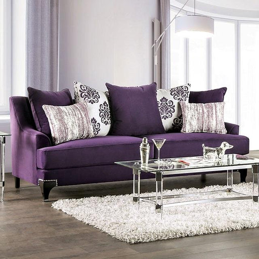 Sisseton Purple Sofa - Carl's Furniture (Garden City, KS)