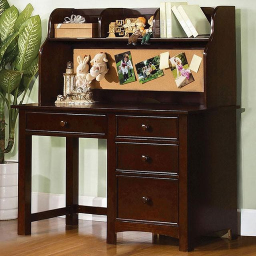 Omnus Dark Walnut Desk - Carl's Furniture (Garden City, KS)