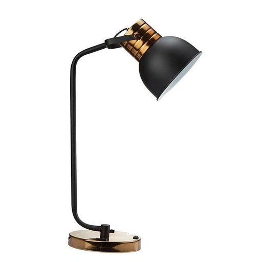 URIEN Table Lamp, Black/Antique Gold - Carl's Furniture (Garden City, KS)