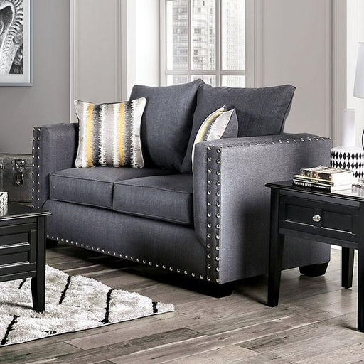 Inkom Slate Love Seat - Carl's Furniture (Garden City, KS)