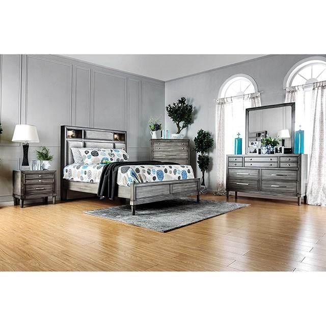 DAPHNE Gray Chest - Carl's Furniture (Garden City, KS)