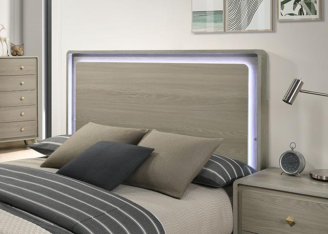 Rainier Queen Bedroom Set Gray - Carl's Furniture (Garden City, KS)