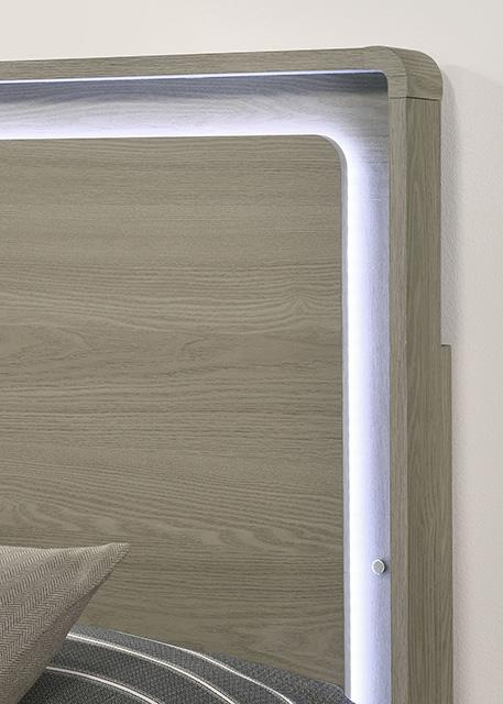 Rainier Queen Bedroom Set Gray - Carl's Furniture (Garden City, KS)