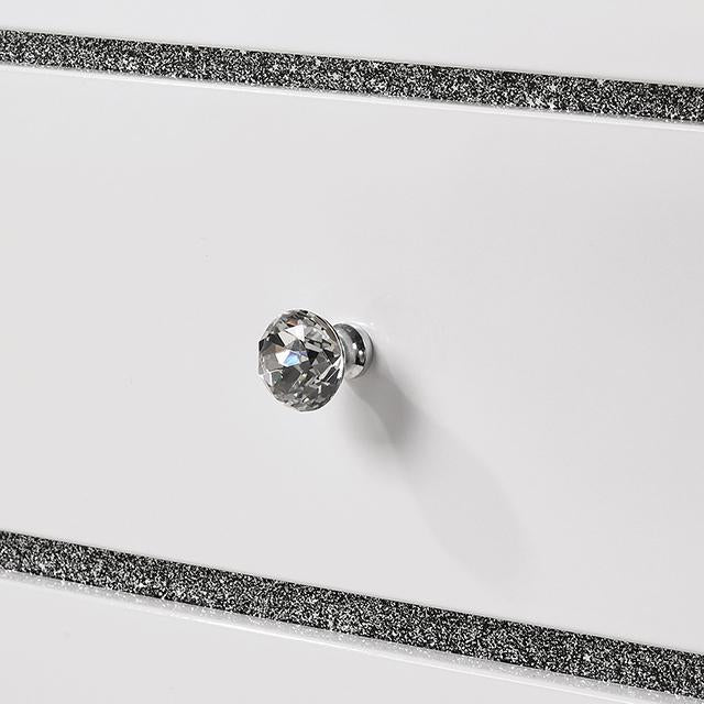 MAGDEBURG Cal.King Bed, Black & White - Carl's Furniture (Garden City, KS)
