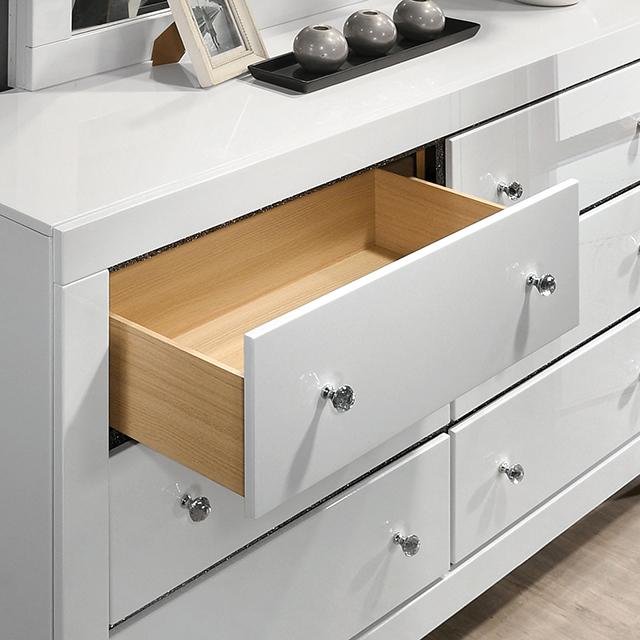 MAGDEBURG Cal.King Bed, Black & White - Carl's Furniture (Garden City, KS)