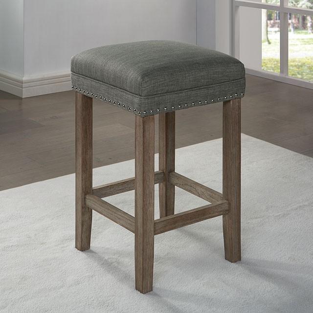 Caerleon 3 & 4 Piece Counter Ht. Set Gray & Blue - Carl's Furniture (Garden City, KS)