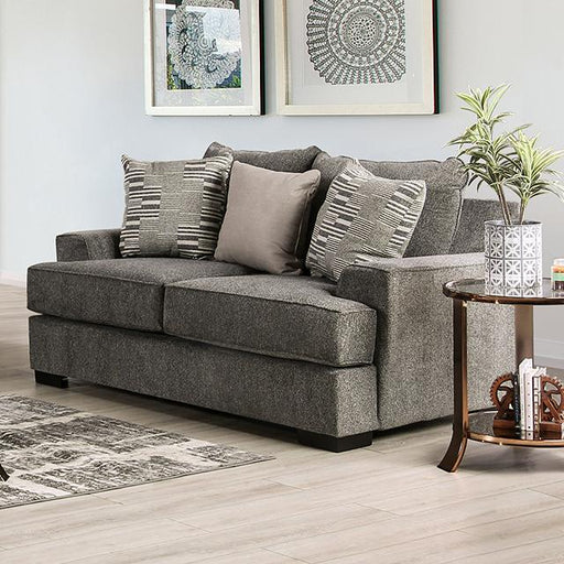 HOLBORN Loveseat, Gray - Carl's Furniture (Garden City, KS)