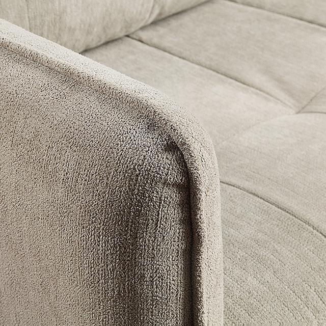 LYNDA Sofa w/ Pillows, Light Gray - Carl's Furniture (Garden City, KS)