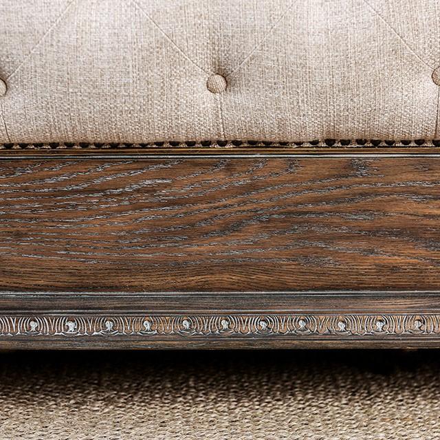 LYSANDRA Beige/Rustic Natural Tone Cal.King, E.King, & Queen Bed - Carl's Furniture (Garden City, KS)