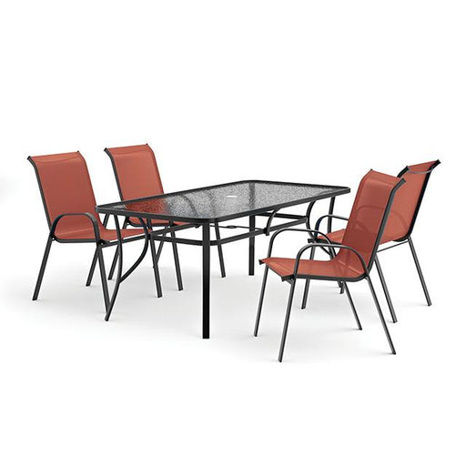 Pierro 5 Pc. Outdoor Dining Set - Carl's Furniture (Garden City, KS)