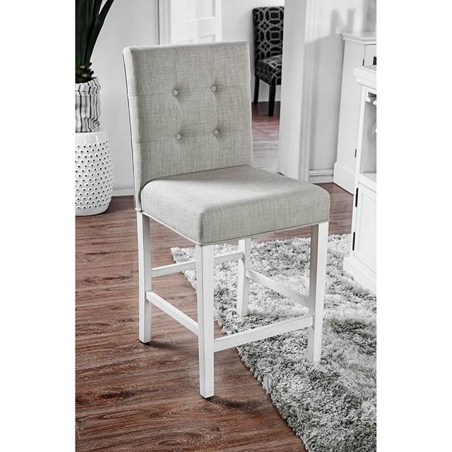 Sutton Antique White Counter Ht. Chair (2/CTN) - Carl's Furniture (Garden City, KS)