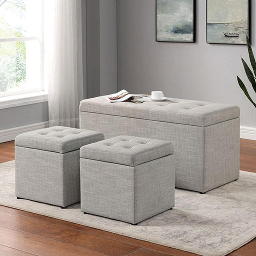DARYN Storage Bench w/ Ottoman - Carl's Furniture (Garden City, KS)