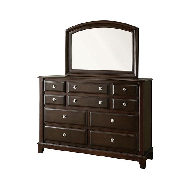 Litchville Brown Cherry Mirror - Carl's Furniture (Garden City, KS)