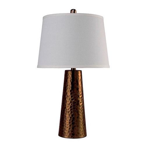 Luz Antique Gold Table Lamp - Carl's Furniture (Garden City, KS)