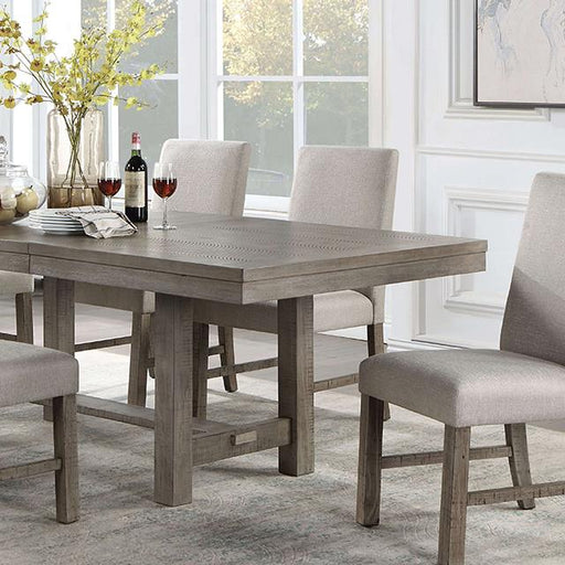 SAN ANTONIO Dining Table w/ 1 X 18" Leaf - Carl's Furniture (Garden City, KS)