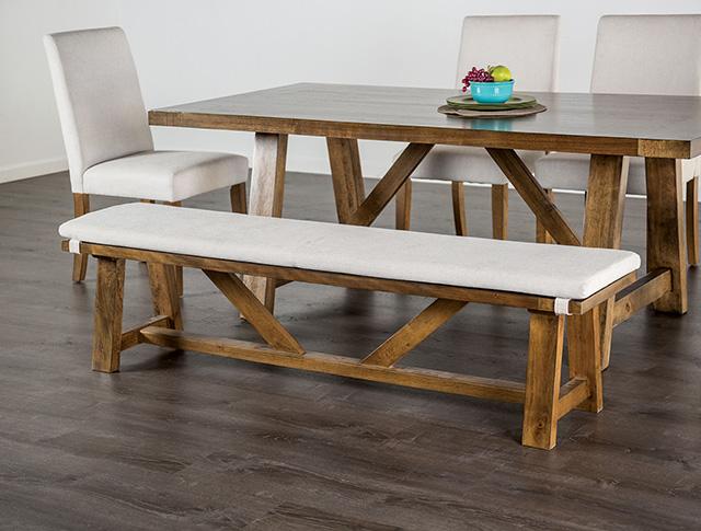 Losone Bench w/ Cushion - Carl's Furniture (Garden City, KS)