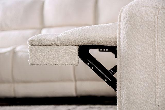 MORCOTE Power Loveseat, Beige - Carl's Furniture (Garden City, KS)