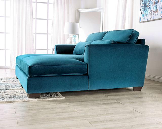 PEREGRINE Sectional, Teal - Carl's Furniture (Garden City, KS)