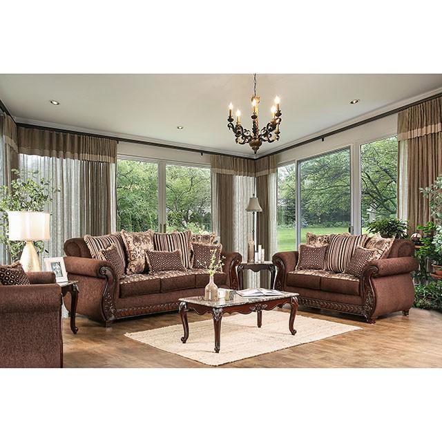 TABITHA Brown Chair, Brown - Carl's Furniture (Garden City, KS)