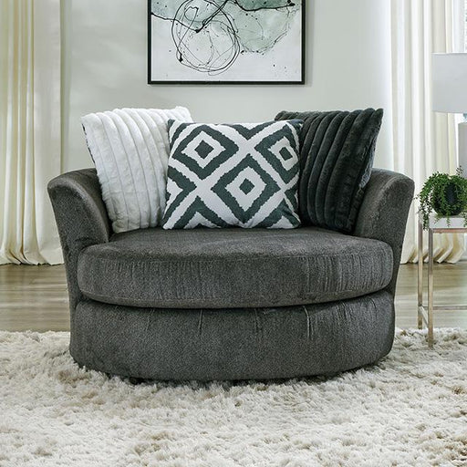 Loughlin Swivel Chair - Carl's Furniture (Garden City, KS)