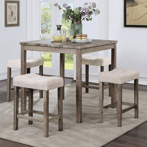 Torrean 5 Pc. Counter Ht. Set - Carl's Furniture (Garden City, KS)