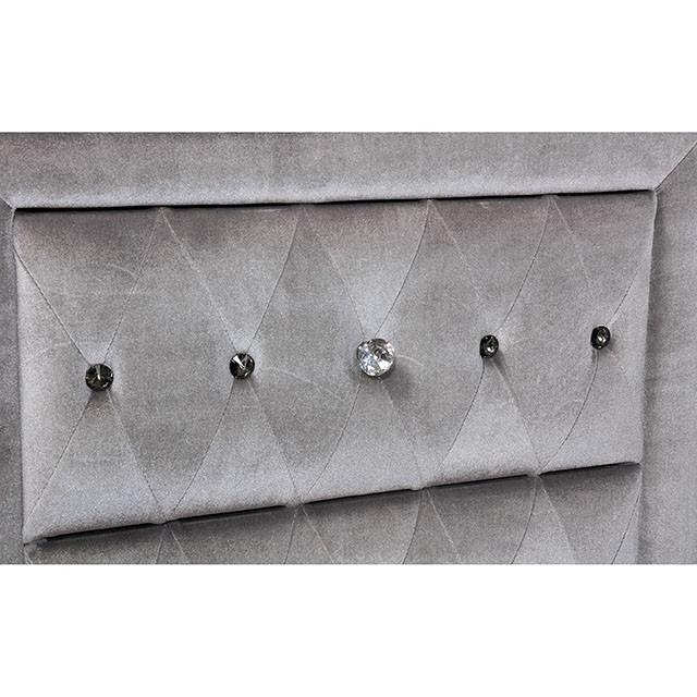 Alzir Night Stand Gray - Carl's Furniture (Garden City, KS)