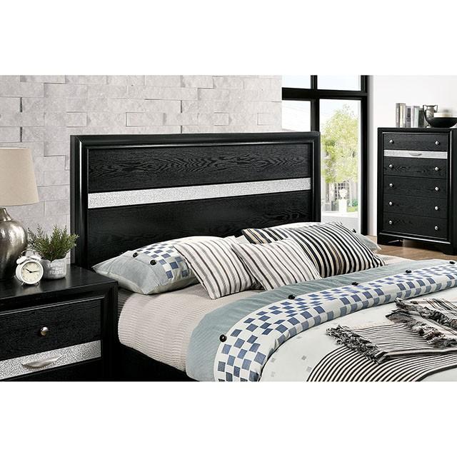 CHRISSY E.King, Full, & Queen Bed White, Grey, & Black - Carl's Furniture (Garden City, KS)